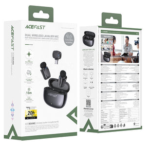 Micrófono ACEFAST R2 - Negro