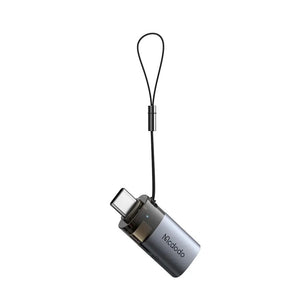 Adaptador McDodo OT-7600 USB-A a USB-C - Negro