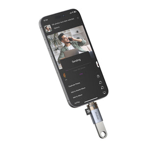 Adaptador McDodo OT-7600 USB-A a USB-C - Negro