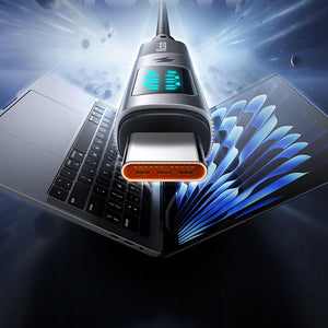 Cable de datos y carga McDodo OT-6090 100W USB-C a USB-C - Negro