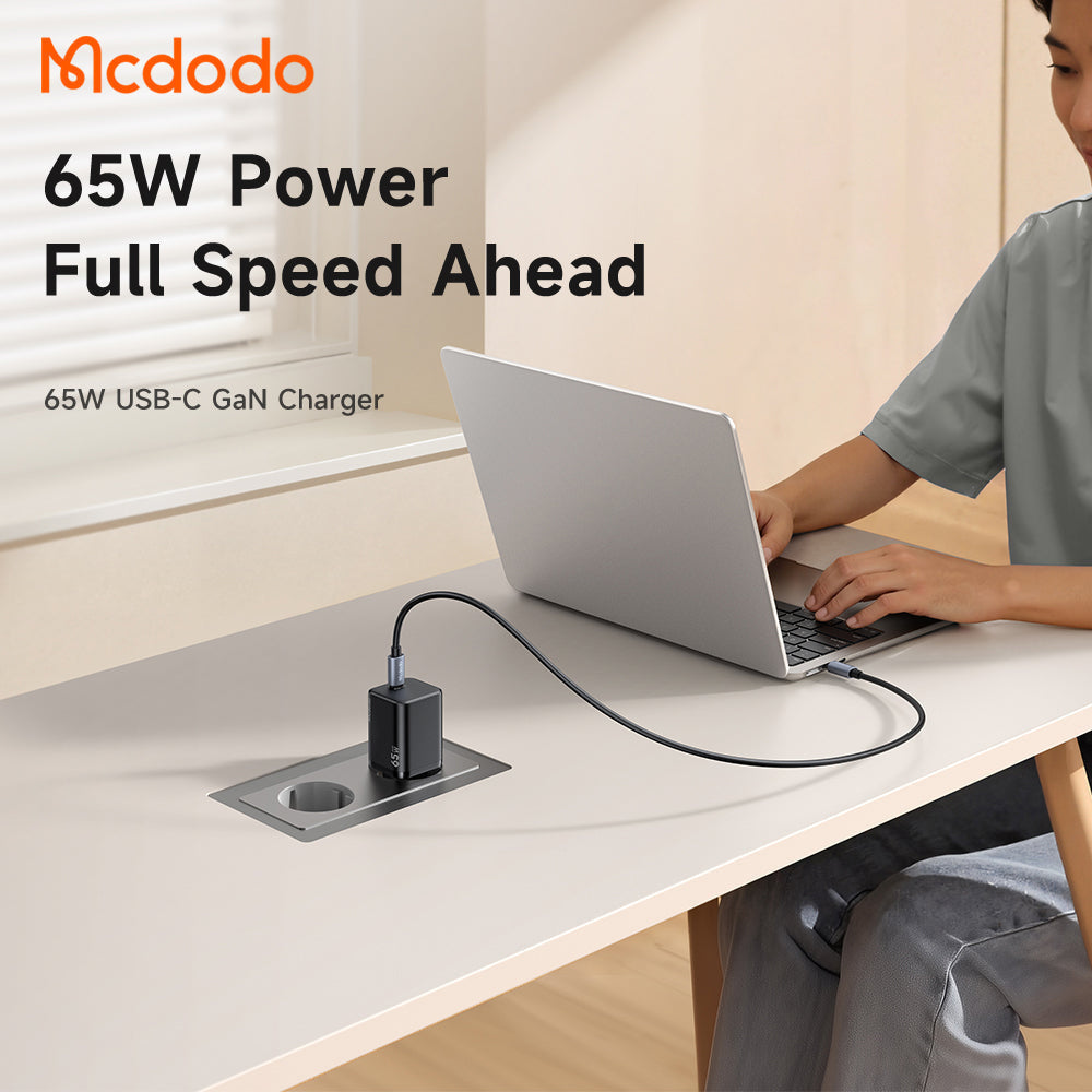 Cargador de pared McDodo CH-0850 65W 1 puerto - Negro
