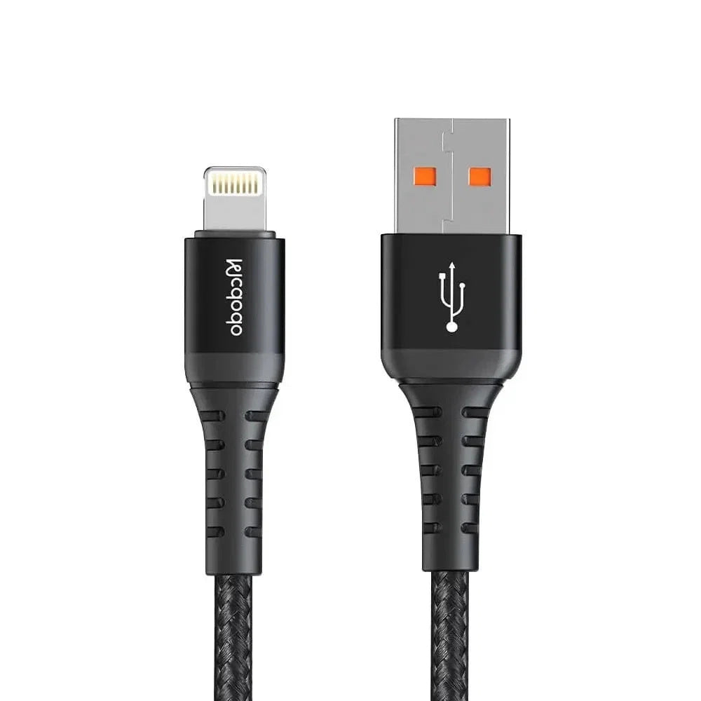 Cable de datos y carga McDodo CA-2261 Lightning 1 m - Negro