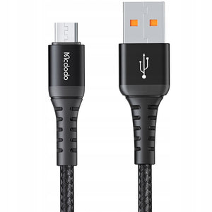 Cable de datos y carga McDodo CA-2281 Micro USB 1 m - Negro
