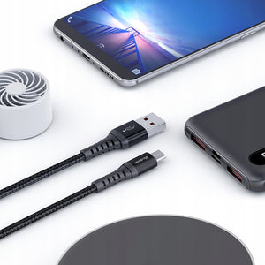 Cable de datos y carga McDodo CA-2281 Micro USB 1 m - Negro