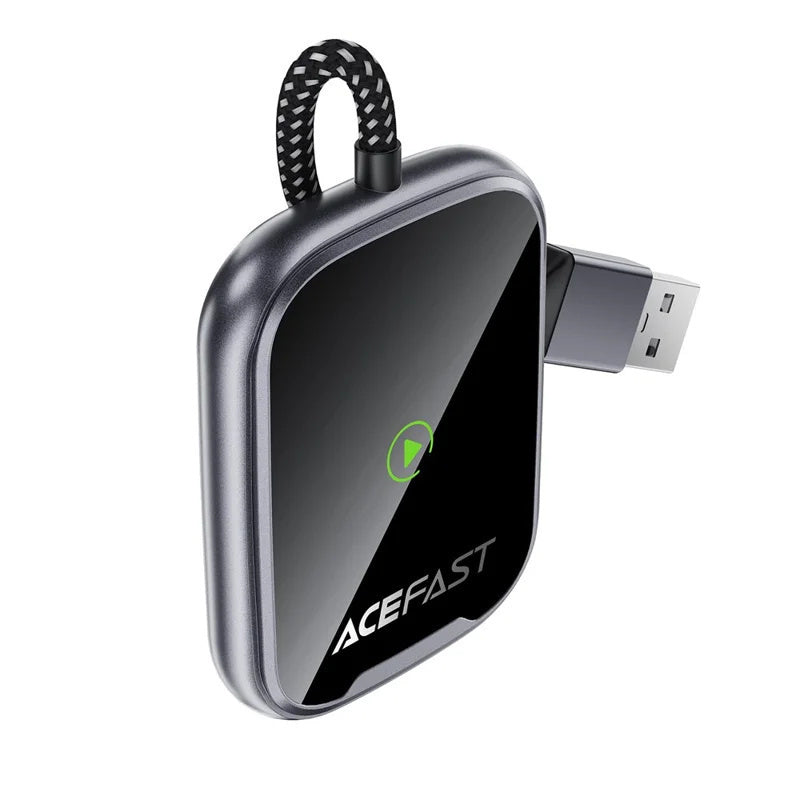 Adaptador CarPlay ACEFAST QC1 - Gris metálico