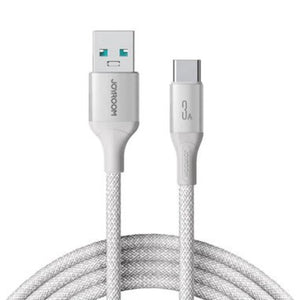 Cable USB-C a Lightning 30W Carga Rápida 1 m Blanco – Serie Flash S-A28 