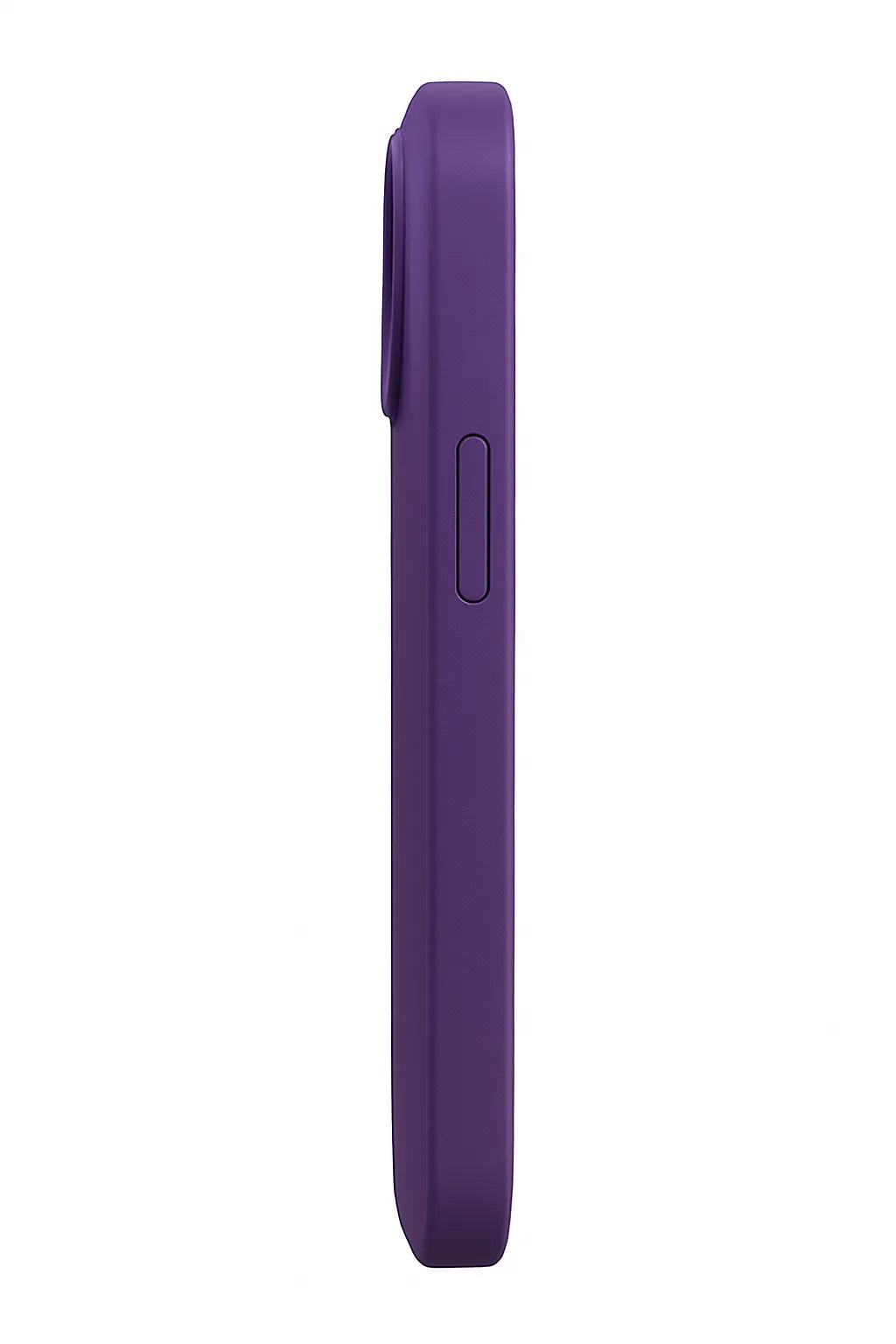 Carcasa de Silicona Púrpura para iPhone 15 – Estilo Vibrante y Compatibilidad MagSafe