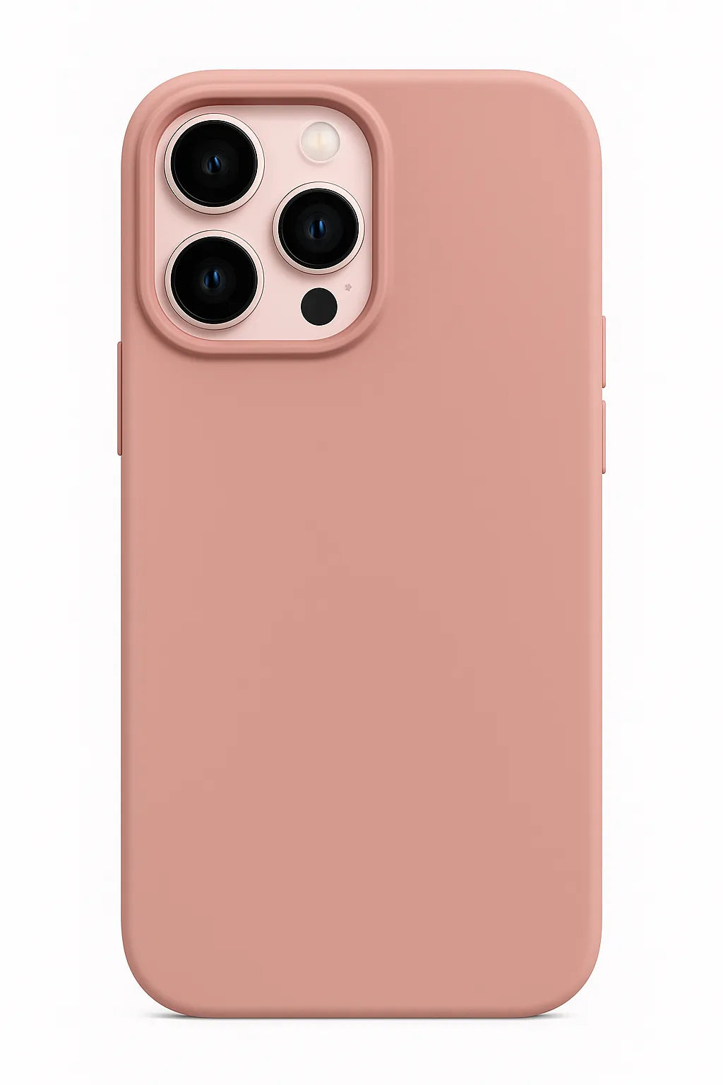 Carcasa de Silicona Rosada para iPhone 13 Pro Max con MagSafe