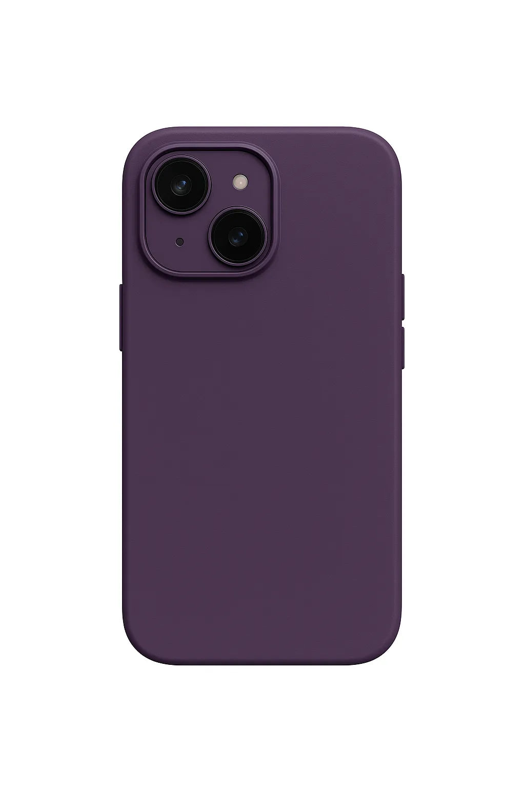 Carcasa de Silicona Púrpura para iPhone 13 con MagSafe