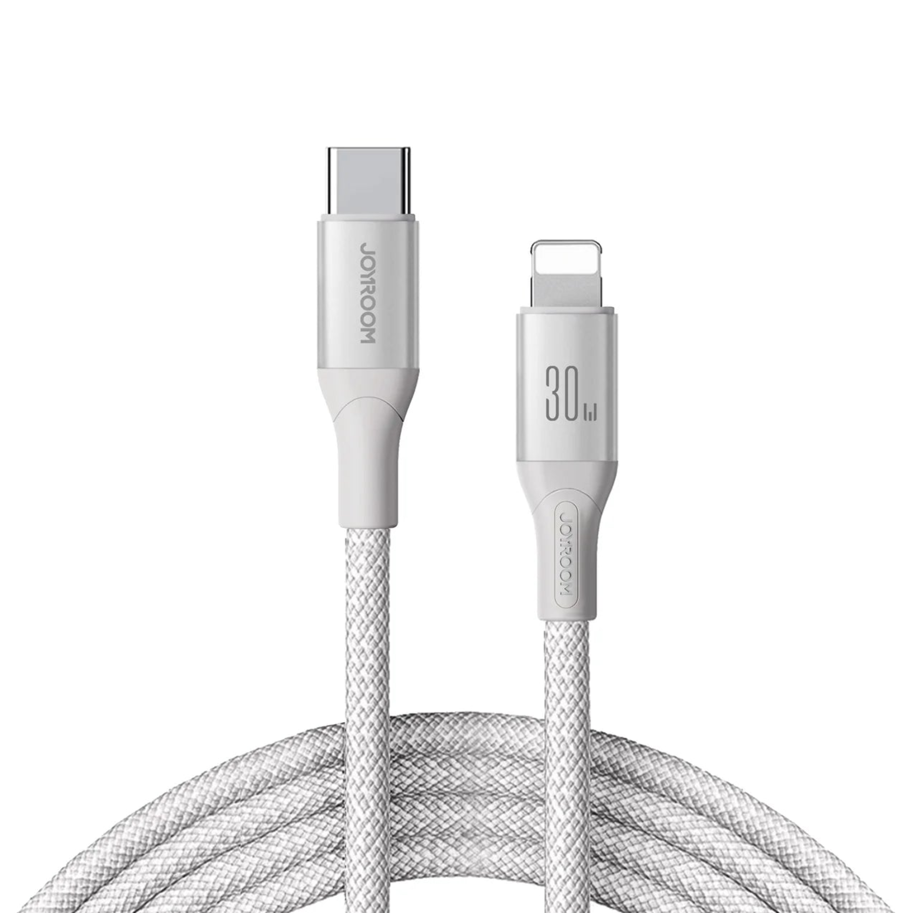 Cable USB-C a Lightning 30W Carga Rápida 2 m Blanco – Joyroom 