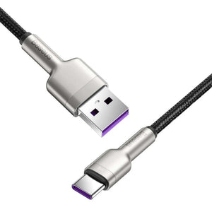 Cable USB-A a USB-C 66W Carga Rápida 1 m / 2 m – Baseus Cafule 