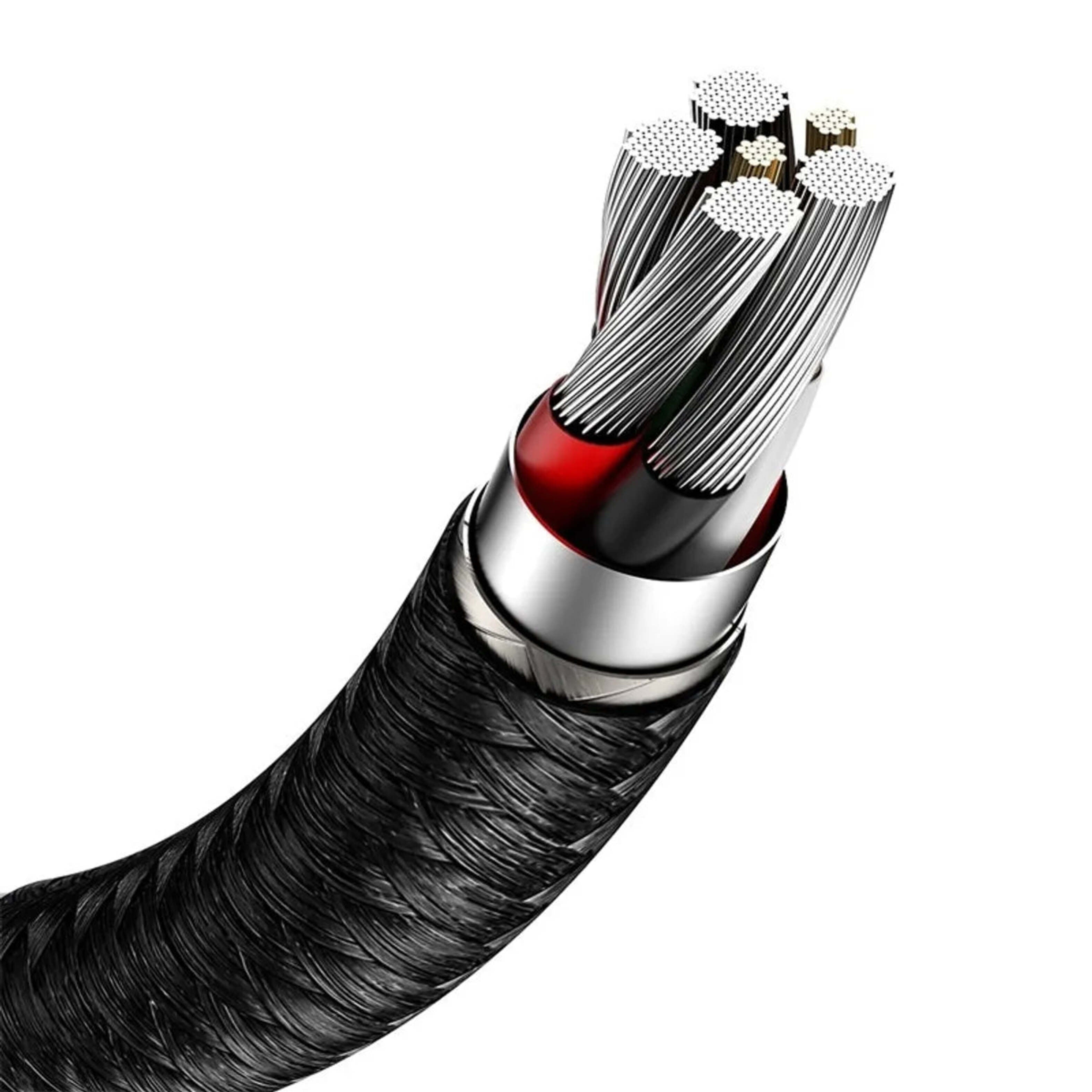 Cable USB-A a USB-C 66W Carga Rápida 1 m / 2 m – Baseus Cafule 