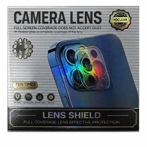 Protector de Cámara iPhone Vidrio Templado HD Anti Rayas 