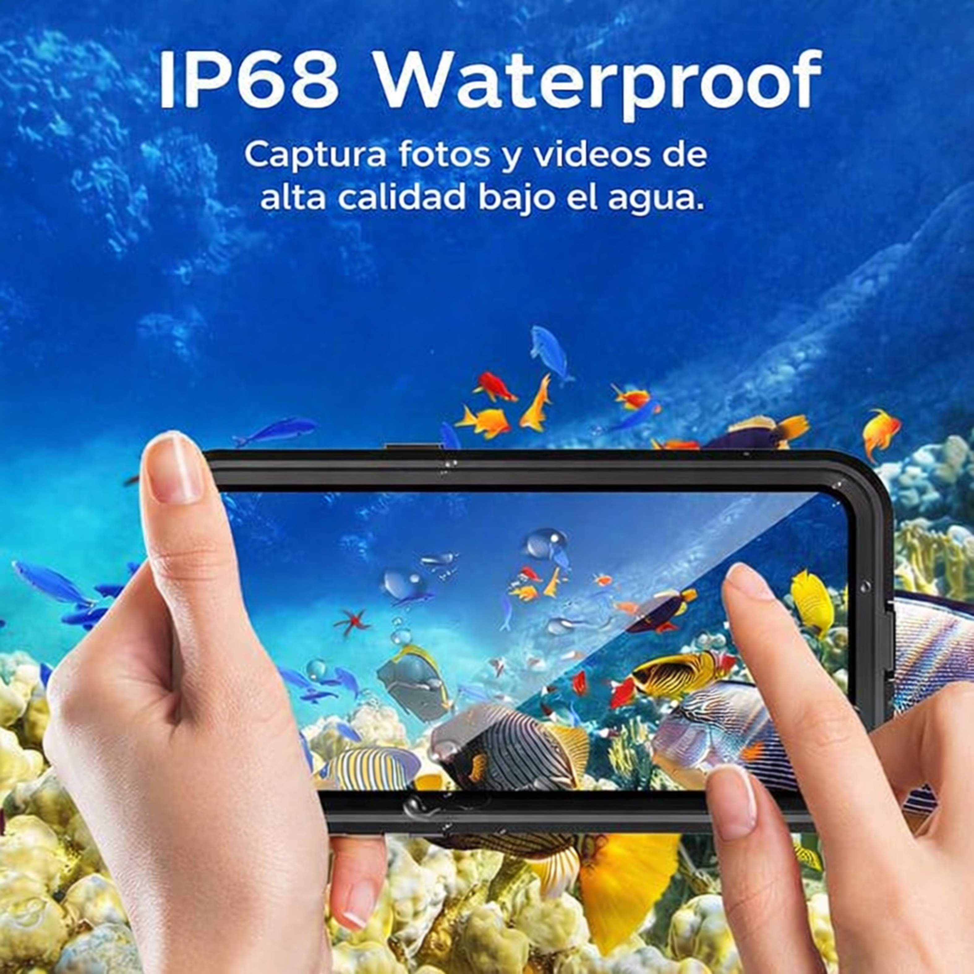 Carcasa Waterproof para iPhone Protección Impermeable y Antigolpes 