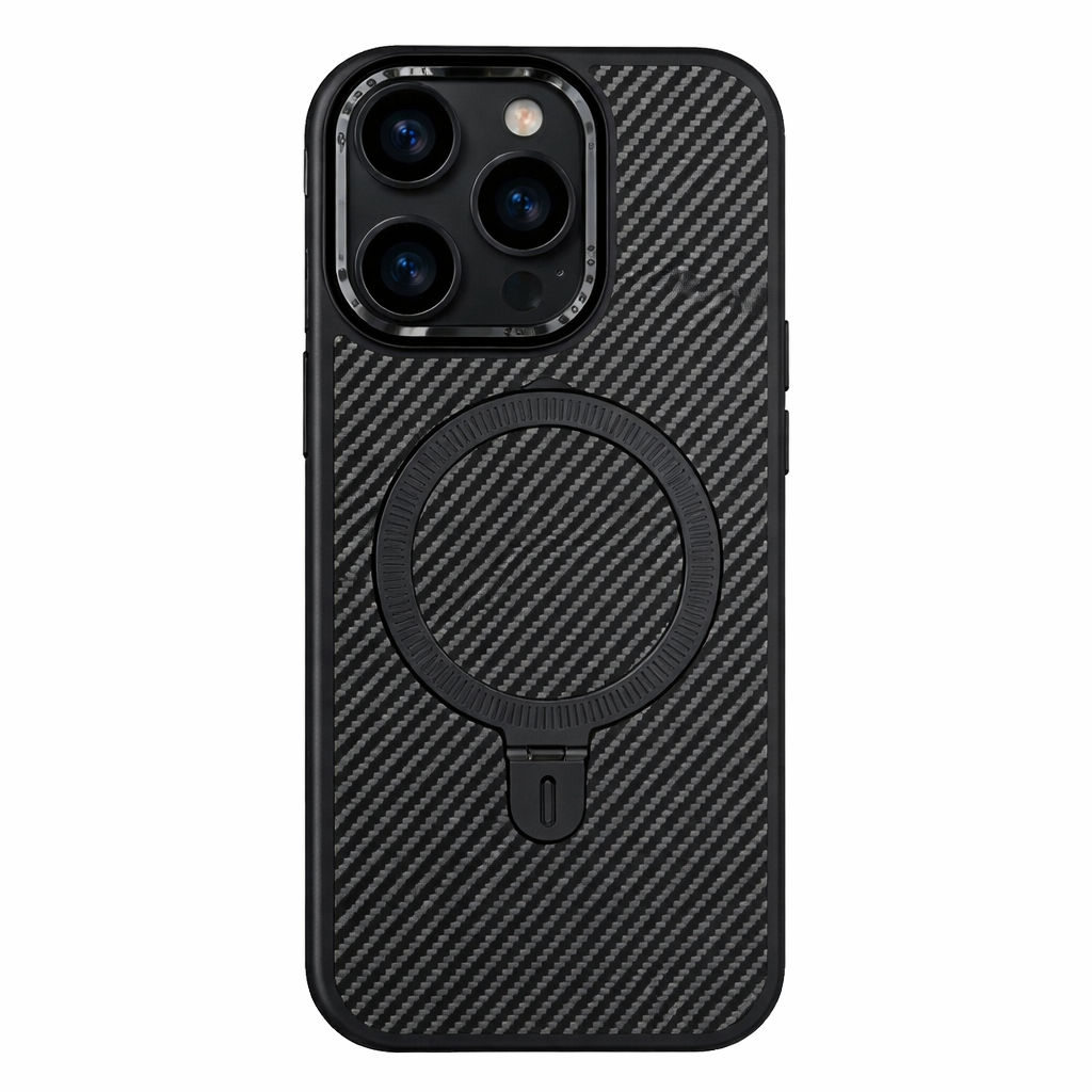 Carcasa de Fibra de Carbono para iPhone Ultra Resistente Antigolpes 