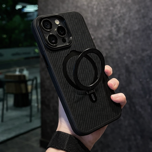 Carcasa de Fibra de Carbono para iPhone Ultra Resistente Antigolpes 