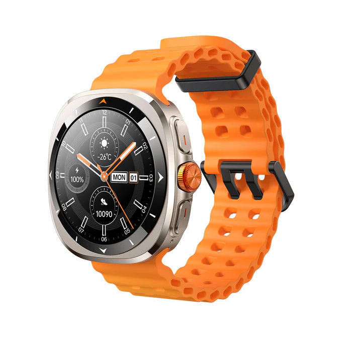 Smartwatch JR-FV2 AMOLED 1.43" | Llamadas Bluetooth, IP68, 100+ Deportes y Monitoreo de Salud 