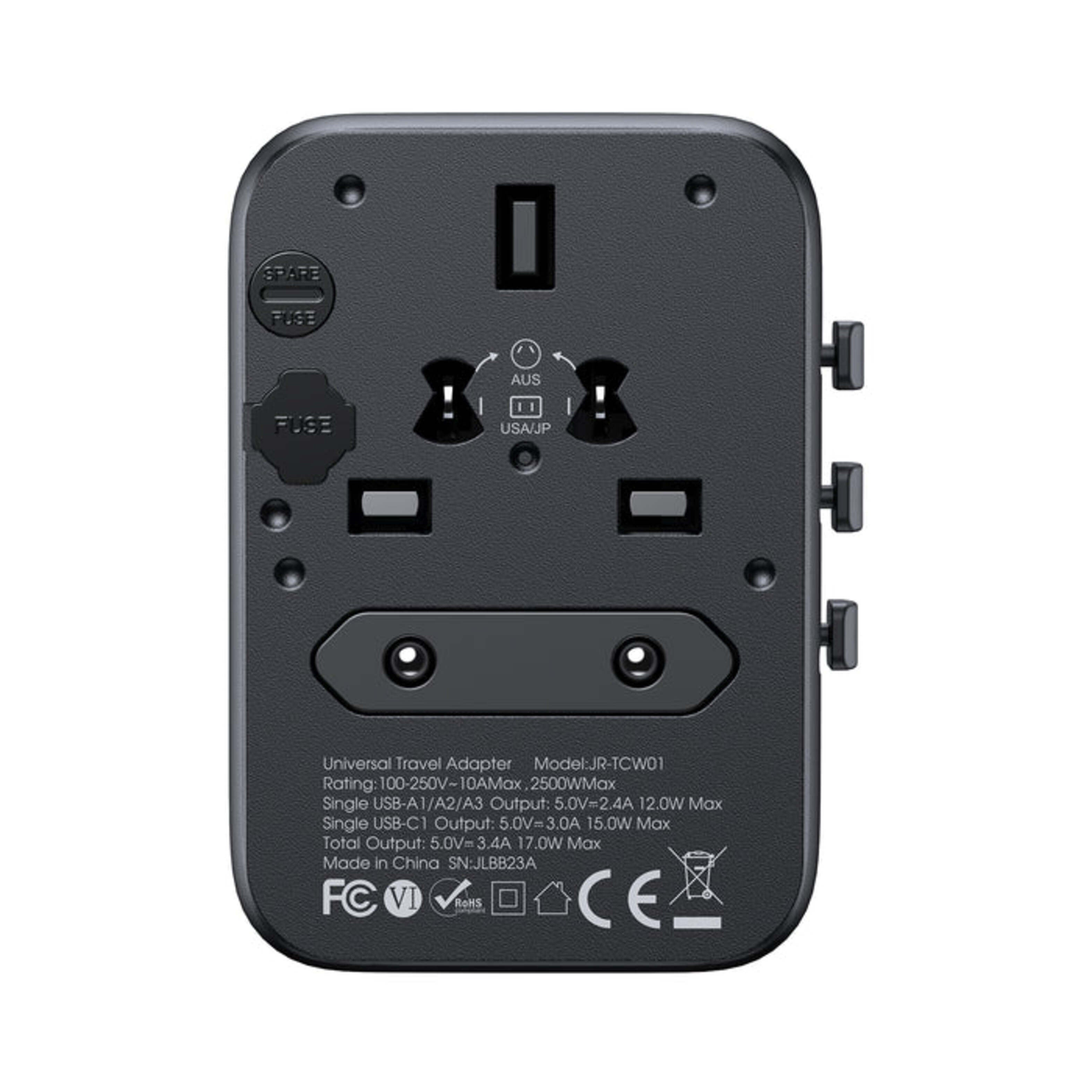 Cargador Universal de Viaje Joyroom 17W 3A 