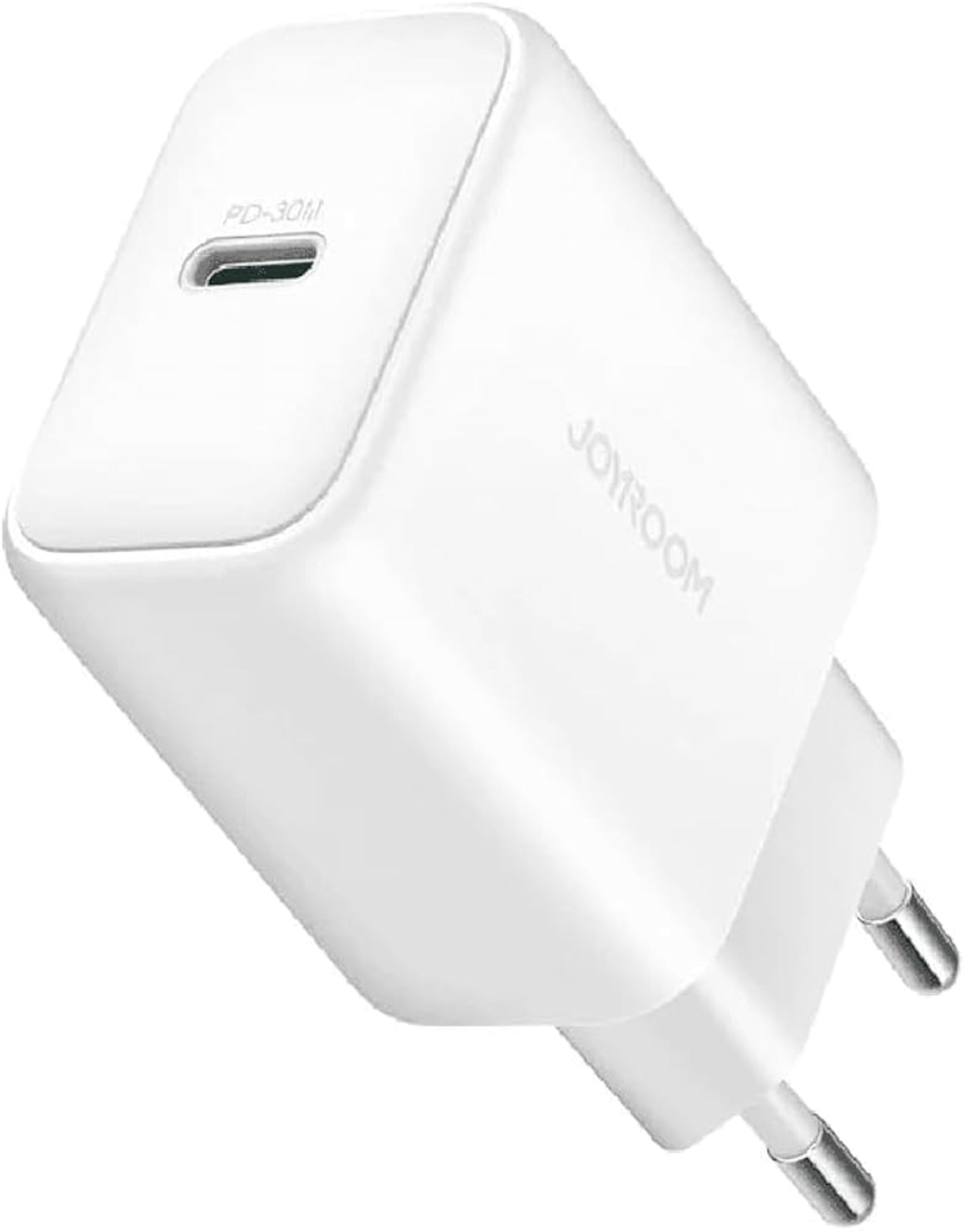 Cargador USB-C 30W Joyroom Carga Rápida Blanco 