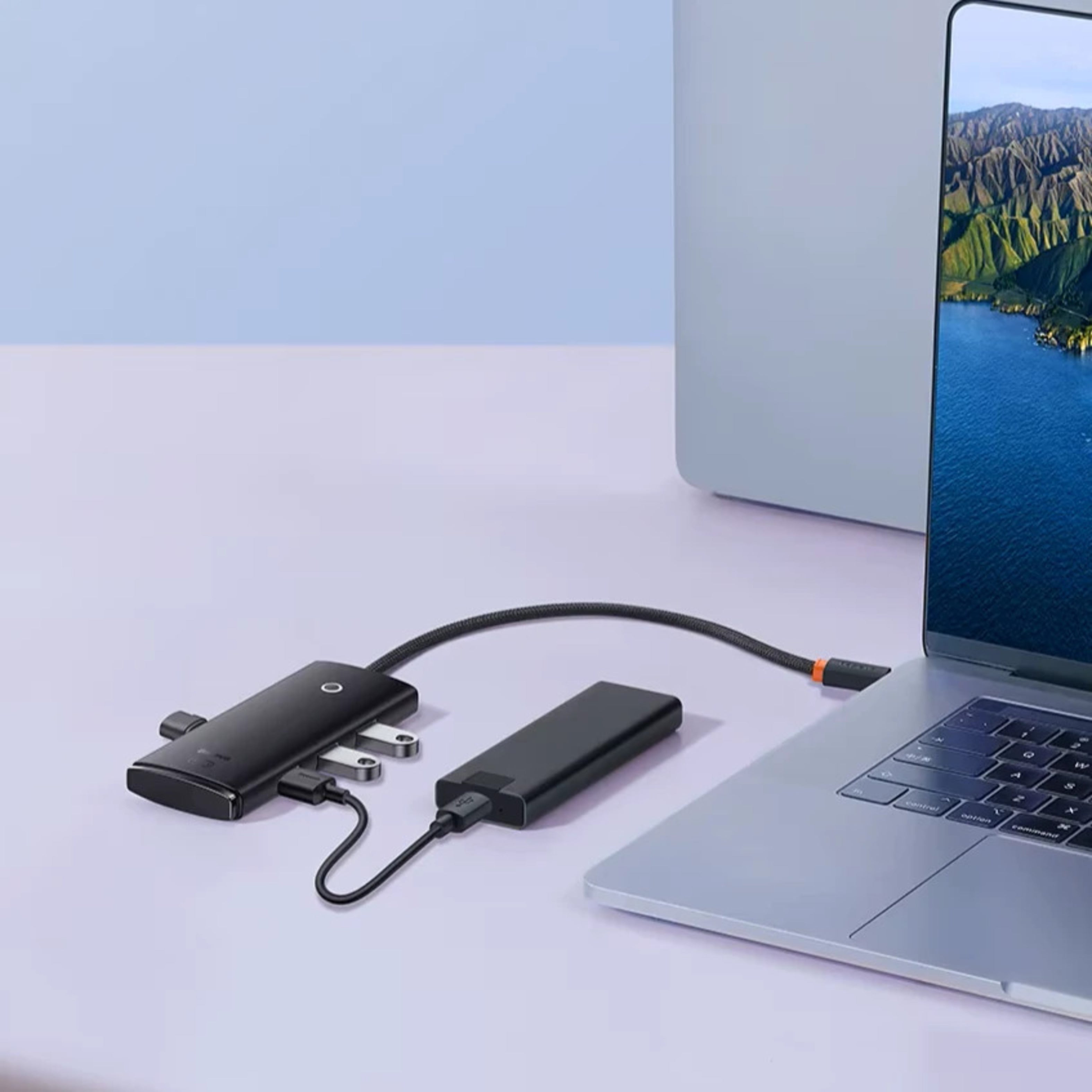 Hub USB 4 Puertos Baseus 