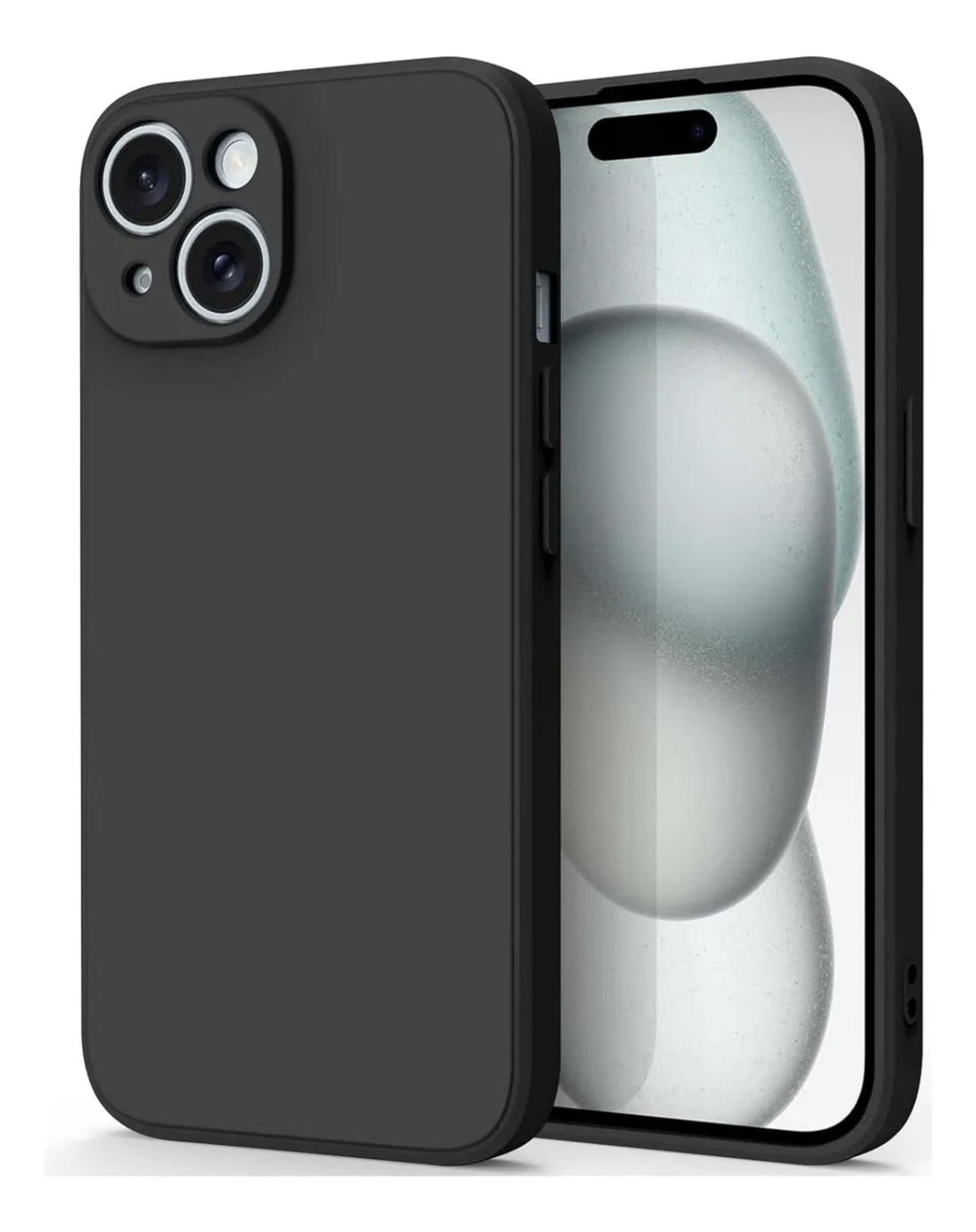Carcasa de Silicona para iPhone Compatible MagSafe Protección Flexible 