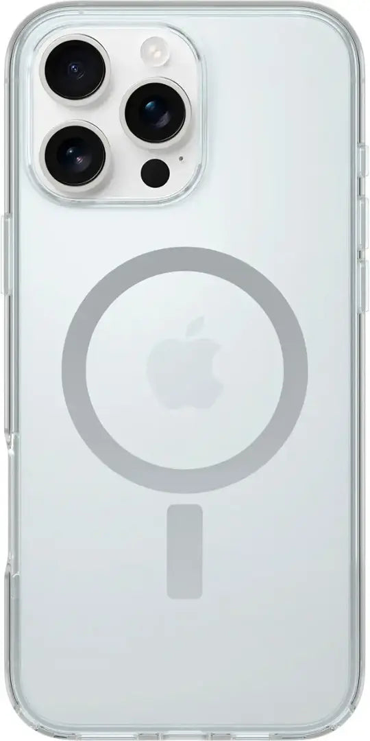 Carcasa OtterBox Symmetry+ Clear Blanca con MagSafe para iPhone 16 Pro