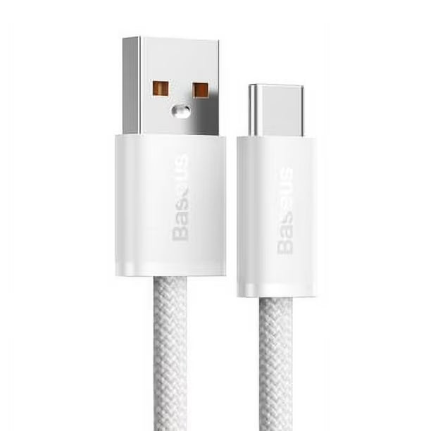 Cable Baseus de Carga Rápida USB a USB-C de 100W 1Mt