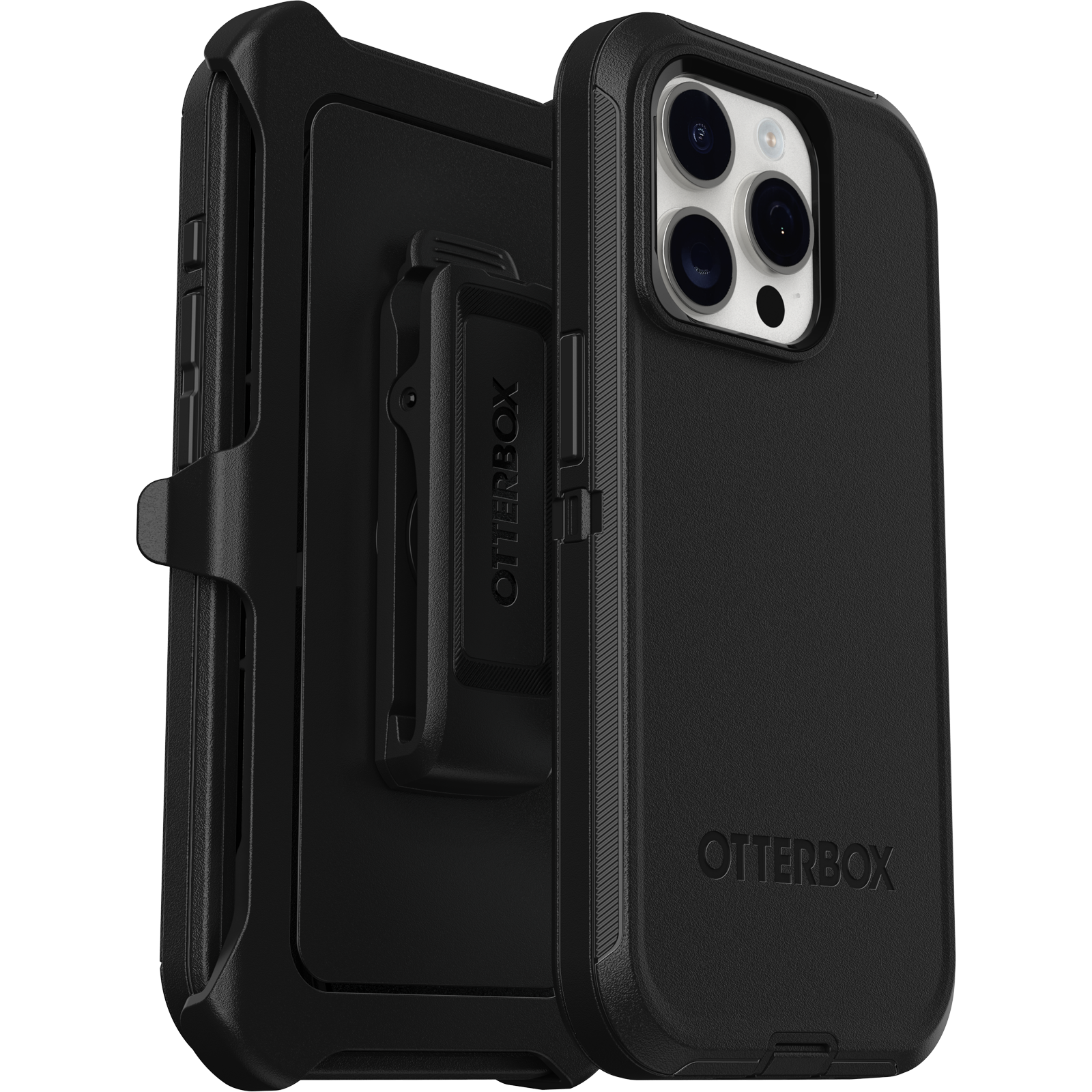 Carcasa OtterBox Defender Negra para iPhone 16 Pro