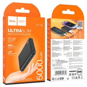 Power Bank Hoco 5000mAh Batería Portátil 