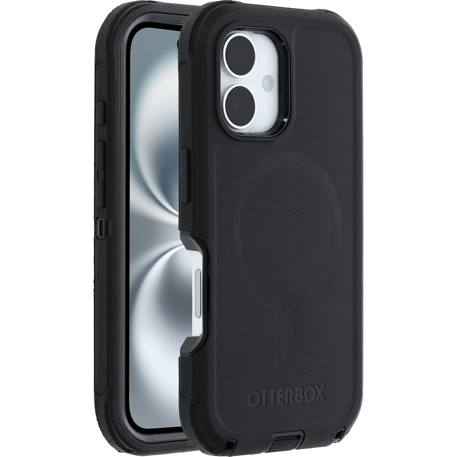 Carcasa OtterBox Defender Negra para iPhone 16