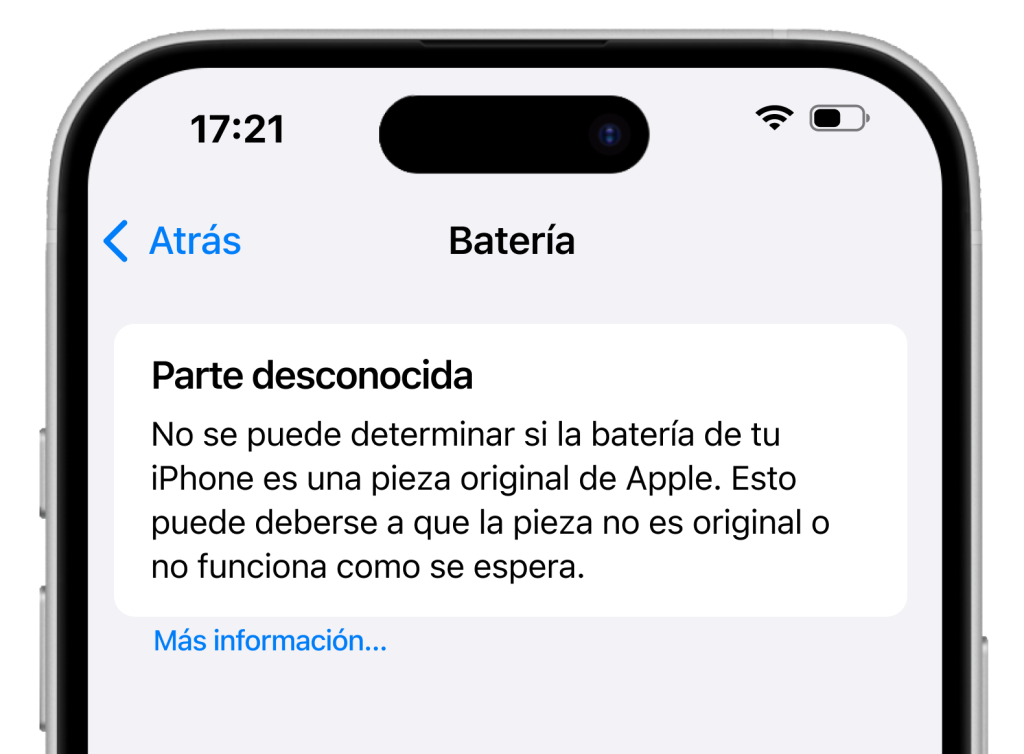 Servicio Técnico Cambio Batería - iPhone 17 Pro Max | Paga solo el Diagnóstico